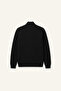 Standard Fit High Neck Zippered Knitwear Cardigan H8239Ax26Au - 2