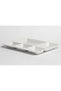 Rectangular Serving Plate 13X11 Inch Melamine Divided Rectangular Serving Plate for Nuts, Desserts a - 2