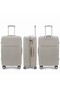 4 Pcs PP Luggage Set 14/20/24/28 Inch with Cosmetic Case, TSA Lock Hard Shell Suitcases & 360° Spinner Wheels, Lightweight Travel Luggage for Women and Men - 2