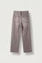 Men's Super Baggy Belt Buckle Washed Jean Brown - 2