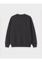 Xside Gray Crew Neck Printed Men's Sweatshirt - 6