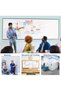 Magnetic Dry Erase Whiteboard Sheet, Removable Soft White Board Sticker for Wall, Fridge, Kids Doodle, Office Meeting, Home Memo - 3