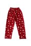 Girls' Cotton Suede Fabric Cardboard Patterned Shirt Collar Long Sleeve Pajama Set - 8