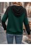 Lace Hood and Sleeve Detail - Women's Viscose Doubleknit Blouse - 4