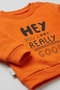 Boy's Hey Printed Sweatshirt - 2