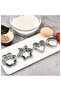36-Piece Stainless Steel Cookie Mold Set – Four Shapes, Three Different Sizes Cutters, Cookie Cutter, Decorative Presentation - 2