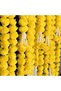 5 feet Marigold Garland |Indian/American Wedding Party Mantle Decoration, Faux Garlands Wedding Garland, Diwali Decoration, Spring Bush Floral! (Lemon Yellow, 5) - 3