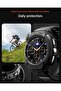 Rugged Armor PRO for Samsung Galaxy Watch 8 Classic 46mm Case with Band Protective TPU Cover with Strap (2025) - Matte Black - 8