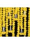 5 feet Marigold Garland |Indian/American Wedding Party Mantle Decoration, Faux Garlands Wedding Garland, Diwali Decoration, Spring Bush Floral! (Lemon Yellow, 5) - 4
