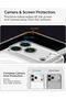 Ultra Hybrid MagFit for iPhone 18 Pro Max / 17 Pro Max - Clear White Air Cushion Tech, Military-Grade Drop Protection, Raised Camera Protection, Compatible with MagSafe - 7