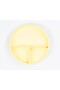3 Pieces 3-Piece Silicone Baby Feeding Set – Vacuumed 3-Compartment Plate, Teether Spoon, Adjustable Bib, Yellow, Silicone Baby Feeding Set, Suction Plate, Teether Spoon - 5