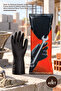 3 Pcs Industrial Gloves – Black Three-Layer Organic Latex Cotton Powdered Lined Work Gloves Garden Construction Work Glove Industrial Glove Agriculture General Use