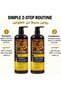 Moroccan Argan Oil (Hair Care Set), Sulfate Free, Perfect for Damaged, Dry, Curly, Frizzy Hair - Thickening Formula for Fine Thin Hair, Safe Keratin Treated (Shampoo & Conditioner) - 5