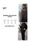 Bondit Fabric Zippered Bomber Jacket Black-Brown - 6