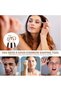 Eyebrow Trimmer & Facial Hair Removal, 2 in 1 Eyebrow Razor and Hair Remover, Rechargeable Painless Razors for Face Peach Fuzz, Eyebrow, Lips, Body, Chin, Arms, with Built-in LED Light (White Pencil) - 5