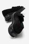 Genuine Leather Tassel Detailed Orthopedic Sole Women's Loafer Black Suede Billie - 4