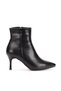 Pointed Toe Thin 7 cm Heeled Zippered Women's Boots - 2