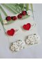 Colorful Handmade Girls' Hair Clips, Braided Hair Accessory, Mixed Set of 6 Snap Clips (Suitable for All Age Groups) - 4