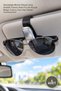 5 Pieces Car Clip Glasses Holder – Sun Visor Mounted Clip-On Vehicle Glasses Holder Card-Plug and Small Document Holder Car Clip Holder