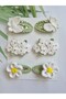 Colorful Handmade Girls' Hair Clips, Braided Hair Accessory, Mixed Set of 6 Snap Clips (Suitable for All Age Groups) - 4