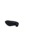 720 Women's Black Stone Stretch Thick Heeled Shoes - 5