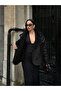 Women's Oversize Laminated Plush Fur Coat Jacket - 2