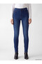 Nevavm Lcw Jeans with a Difference in Color, Indigo Denim, Straight Super Skinny & Extra Narrow High Waist Extra Narrow Leg. - 2