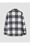 Esvab • Modern & Distinctive Checkered Embroidered Gabardine Boys' Shirt - 5