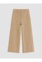 Two Mt Shop Quality Beige Denim Straight Spanish & Flare High Waist Spanish Flare Leg Women's Jeans P - 5