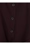 Peak New Season Plum Bicycle Collar Belted Women's Jacket - 7