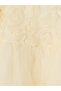 Rmz Gi̇yi̇m Farkiyla Zero Roba Collar Girl's Dress - 4