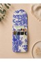 Multi-Compartment Blue Organizer Pencil Bag – Canvas Desk Organizer