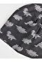 Ozmarka New Season White Dinosaur Printed Baby Boy Beanie Hat 2-Pack - 3