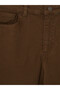 Esvab • Modern & Distinctive Cropped Spanish Flare Women's Jean Pants - 7