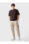 Vizyon New Season Beige Regular Fit Men's Jogger Sweatpants
