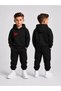 Men's Hooded Tracksuit Set – Printed Hoodie Sweatshirt and Sweatpants Winter Outfit