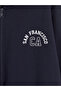 Two Mt Shop Quality Lcw Kids Navy Blue Printed Boys' Thick Zippered Sweatshirt - 3