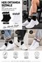 3-Piece Cotton Sports Socks 40-44 Women's Men's Unisex Long Socks Black White Striped Plain Daily Socks - 3
