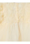 Rmz Gi̇yi̇m Farkiyla Zero Roba Collar Girl's Dress - 5
