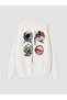 Rmz Gi̇yi̇m Farkiyla Fortnite Printed Boys' Sweatshirt - 3
