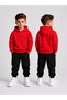 Men's Hooded Tracksuit Set – Printed Hoodie Sweatshirt and Sweatpants Winter Outfit