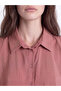 Two Mt Shop Quality Lcw Modest Pink Modal Blended Women's Shirt Tunic - 4