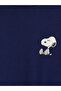 Rmz Gi̇yi̇m Farkiyla Snoopy Embroidered Loose Fit Women's Thick Sweatshirt - 4