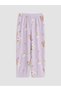 Rmz Gi̇yi̇m Farkiyla Embroidered Girls' Velvet Pajama Set - 6
