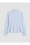 Esvab • Modern & Distinctive Shirt Roba Collar Peplum Women's Shirt - 7