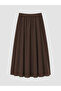 Rmz Gi̇yi̇m Farkiyla Waist Drawstring Flared Skirt - 6