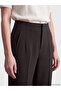 Brown High Waist Slim Fit Women's Trousers - 3
