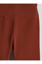Alita City with a Difference in Color Koor Sport Orange Plain Super Skinny & Extra Narrow Women's Sports Leggings - 6