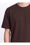 Peak New Season Plum Crew Neck Men's T-Shirt - 3