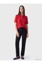 Alita City Lcw Everyday Red Polo Neck Women's Knitwear Sweater with a Difference - 3